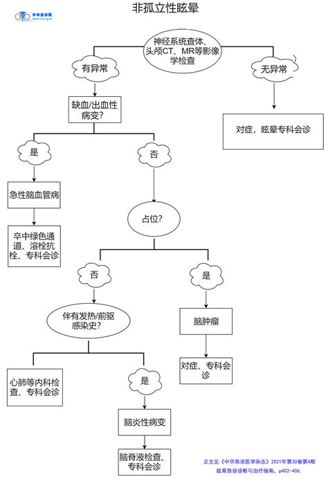 眩晕急诊诊断与治疗指南（2021年） 中华急诊网