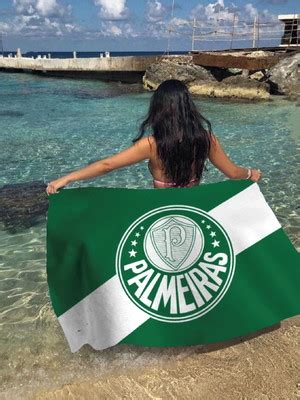 Canga De Praia Time De Futebol Palmeiras Personalizada Compre