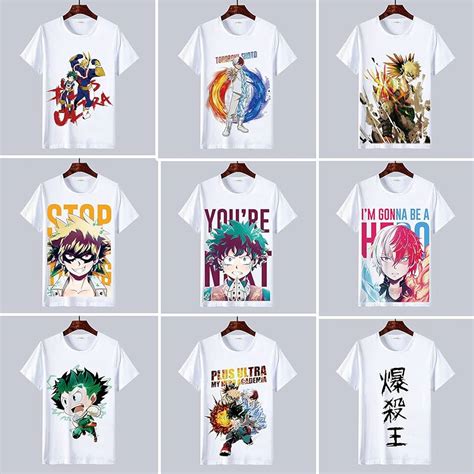 日本最大級 僕のヒーローアカデミア ヒロアカ 半袖 アニメ 人気 Tシャツ Bf