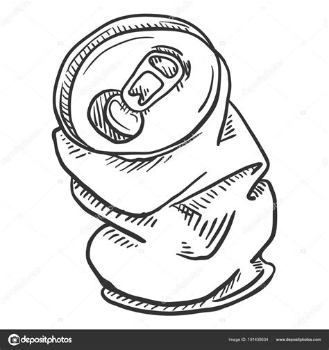 Beer Can Drawing