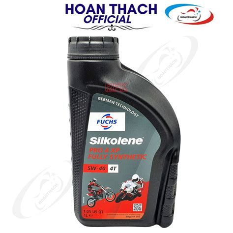 HCMNhớt Fuchs Silkolene Pro 4 10W 40 Ester 1 L Hàng Cao Cấp Cho Mọi