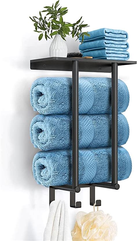 Amazon Towel Racks For Bathroom BETHOM Towel Rack With Metal