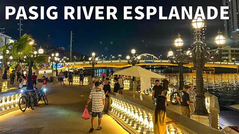 Pasig River Esplanade Update River Cruise Relaxing Walking Tour