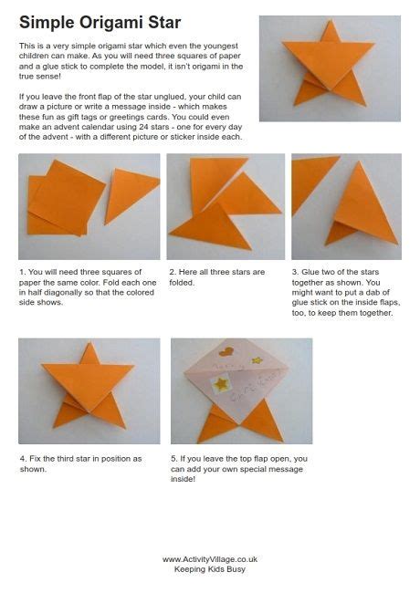 5simple Easy Star Origami Selkietwins