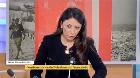 Surr Aliste L Ambassadrice De La Palestine Affirme Sur France Info