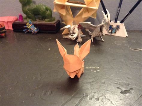 Origami Eevee Designed By Tadashi Mori By Cmwacker99 On Deviantart