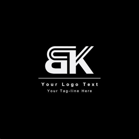 Premium Vector Bk Or Kb Letter Logo Unique Attractive Creative Modern