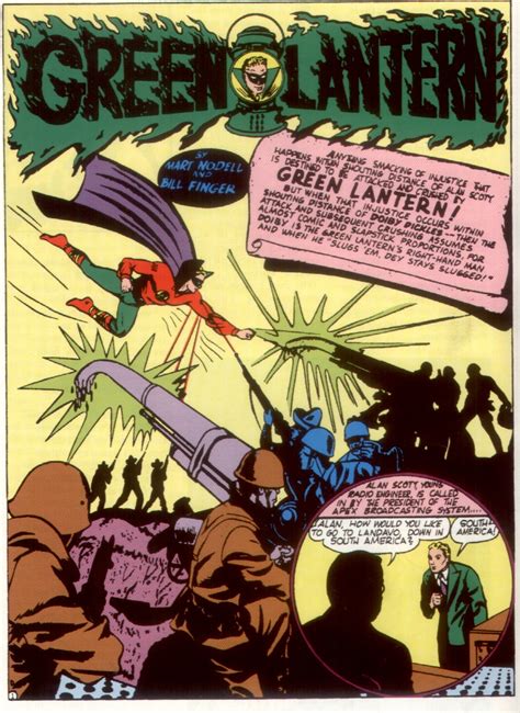 Read Online Green Lantern 1941 Comic Issue 1