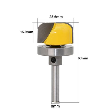 1-1/8" Diameter Bowl & Tray Router Bit