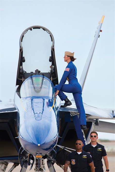 The Blue Angels Get Their First Female Jet Demonstration Pilot