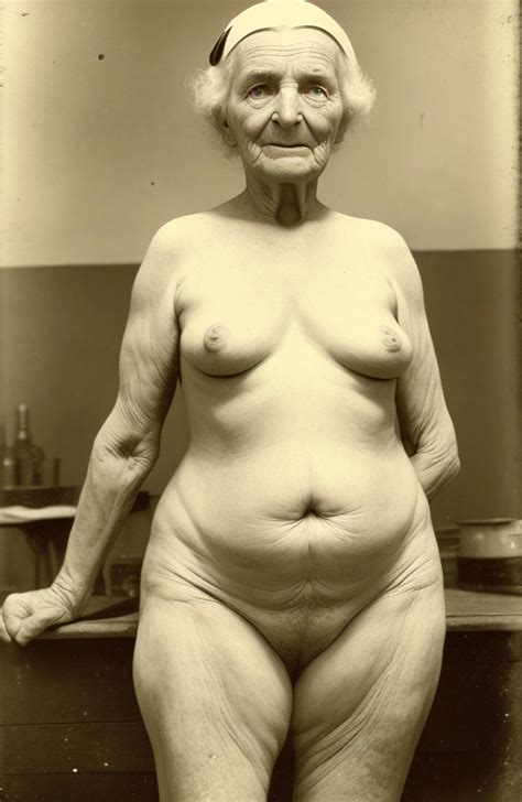 Very Old Sexy Women Posing Nude Granny Pussy