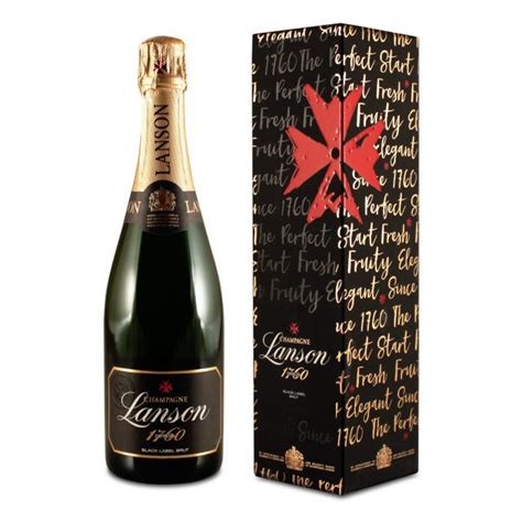 Lanson Black Label Brut L Vol Mit Gravur Lanson Champagner