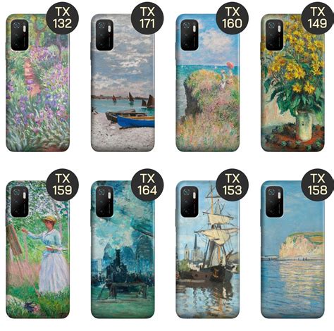 Etui Do Xiaomi Poco M Pro M Pro G Wzory Claude Monet Obudowa