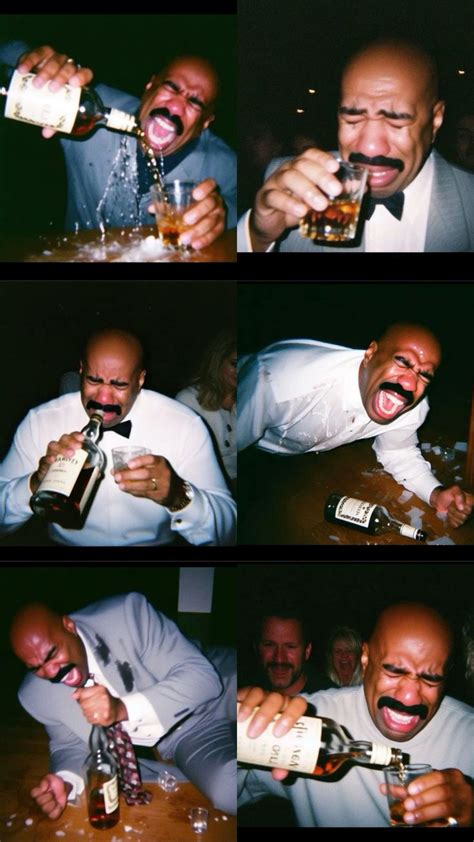 Screen Saver Steve Harvey Reaction Pic Collage Memes Funny Reaction