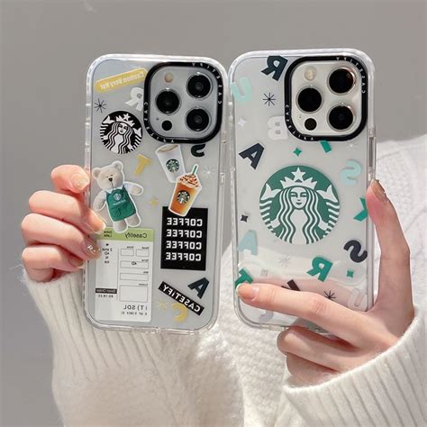 เคสโทรศัพท์ซิลิโคน แบบนิ่ม ลายหมีกาแฟ Casetify สําหรับ Iphone 15 14