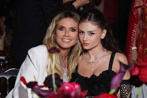 Heidi And Leni Klums Endearing Mother Daughter Moment In Cannes