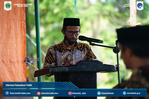 Berita Foto Bupati Nur Rahman Umar Menyerahkan Bantuan Alat Dan Mesin