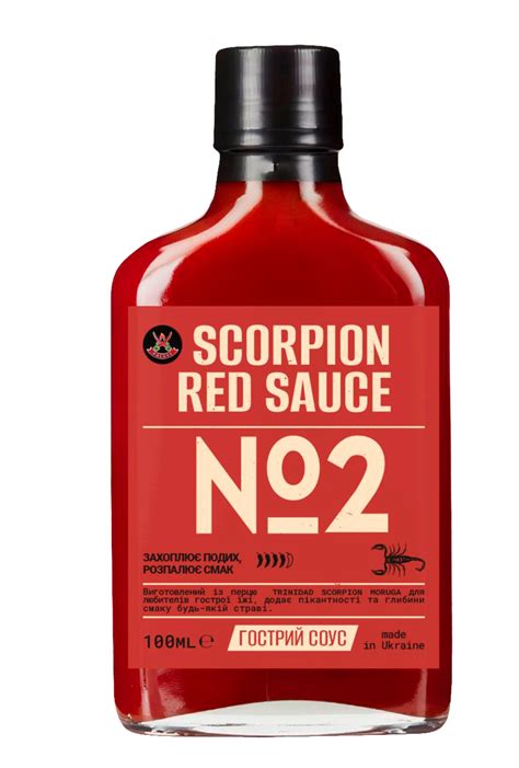 Соус SCORPION RED SAUCE – ТОВ "ПАЛАЄ"