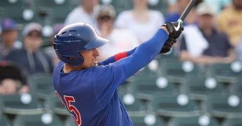 Cubs Minor League News Thompson With Two Homers In Loss Davis Smacks