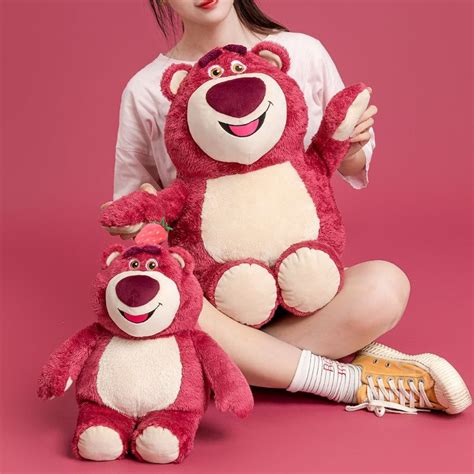 Jual Miniso X Toy Story Lotso Strawberry Plush Toys Boneka Miniso