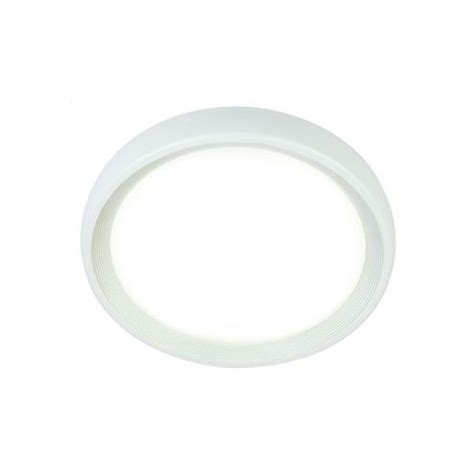 Plafoniera Grande Tonda W Led K Sovil Loft Bianco