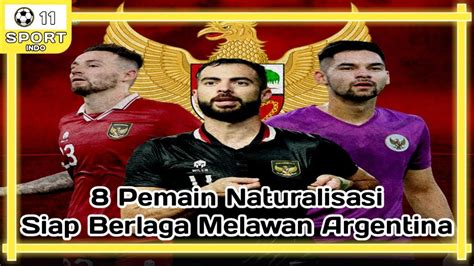 Pemain Naturalisasi Di Skuad Timnas Indonesia Siap Berlaga Melawan