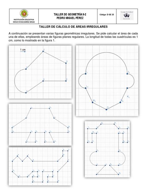 Taller Áreas Irregulares Pdf