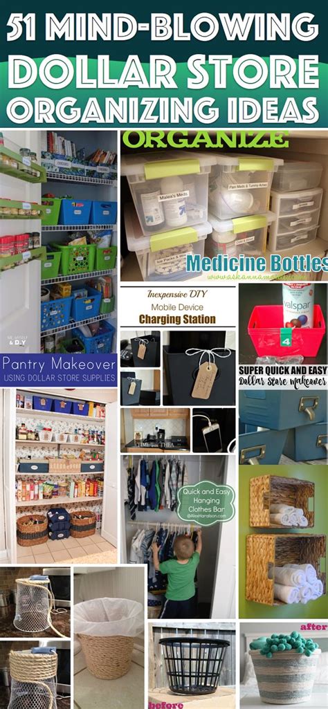 Mind Blowing Dollar Store Organizing Ideas To Get Your Home A