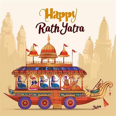 Premium Photo Happy Ratha Yatra Indian Festival Ratha Yatra Of Lord