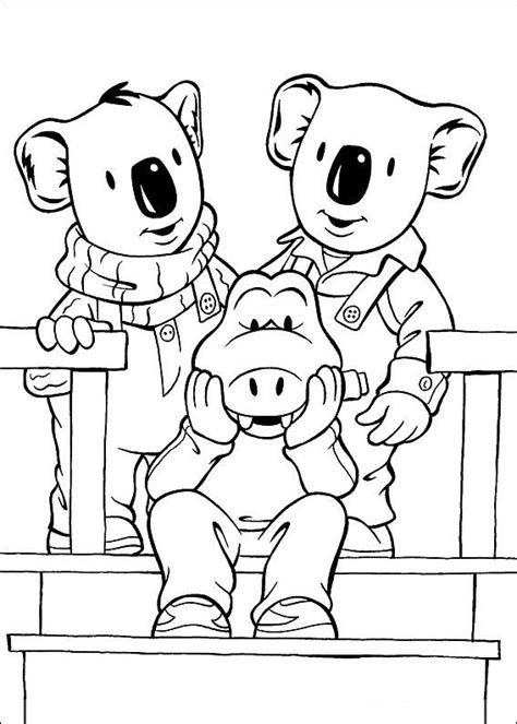 Koala Br Drene Fargelegging Tegninger Coloring Pages Koalas Koala