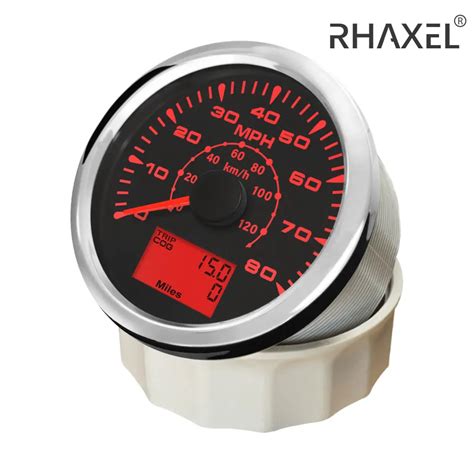 RHAXEL 85mm GPS Speedometer 0 160MPH 0 220KM H 0 200MPH 0 300KM H