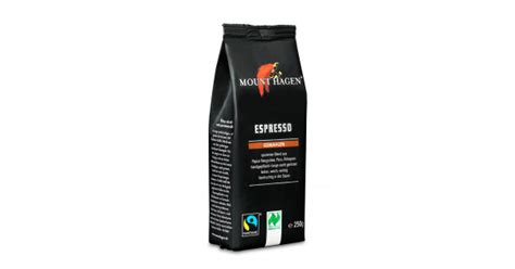 Mount Hagen Bio Fairtrade Espresso őrölt kávé 250 g