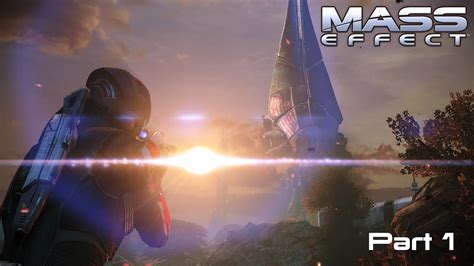 Mass Effect Legendary Edition Me1 Part 1 Eden Prime Youtube