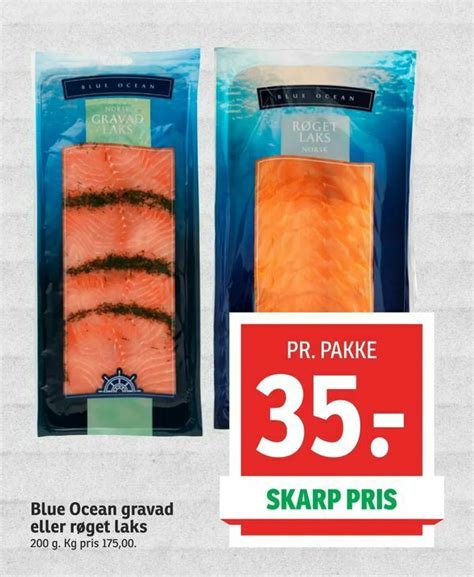 Blue Ocean Gravad Eller R Get Laks Tilbud Hos Spar