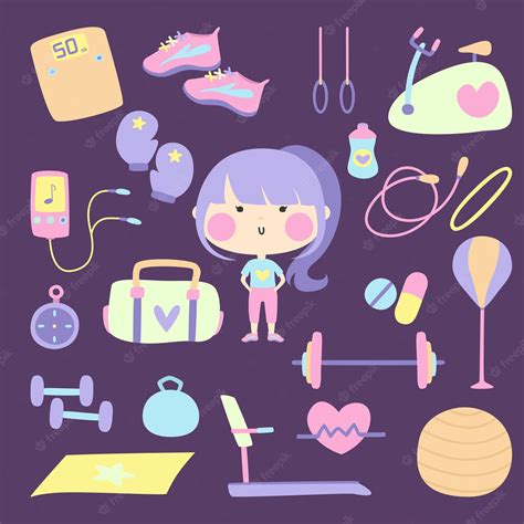 Premium Vector Illustration Of Rainbow Objects