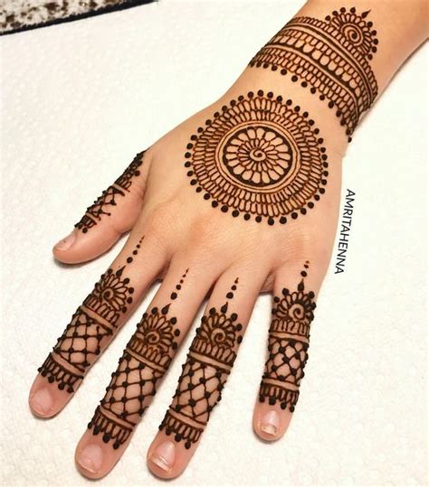 Easy And Simple Mehndi Designs For Beginners Step By Step