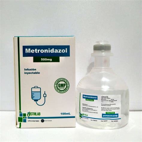 Medicina Metronidazol Infusion Mg Ml Sihay