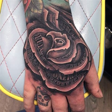 Top 81 Money Rose Tattoo Ideas 2021 Inspiration Guide