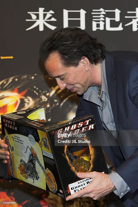 Nicolas Cage During Ghost Rider Tokyo Press Conference February