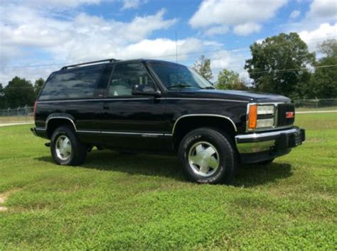 Find Used 1993 GMC Yukon 2DR 4x4 LOW MILES In Cleveland Georgia