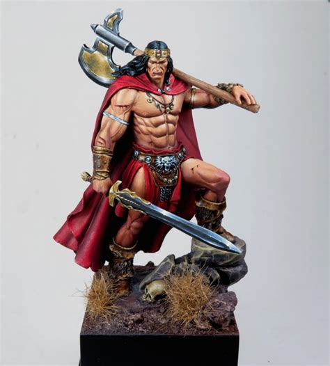 Barbarian King by ibaiminiaturas · Putty&Paint | Barbarian, Barbarian ...