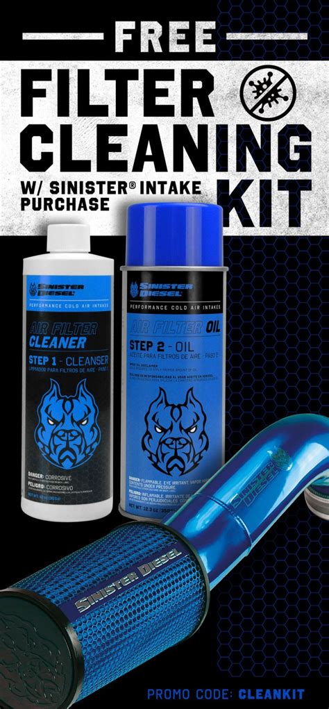 Free Sinister Diesel Filter Cleaning Kit | Diesel Tech Magazine