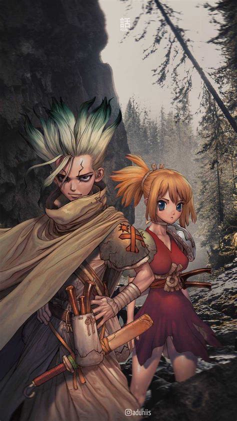 Dr Stone Phone Wallpapers 4k Hd Dr Stone Phone Backgrounds On