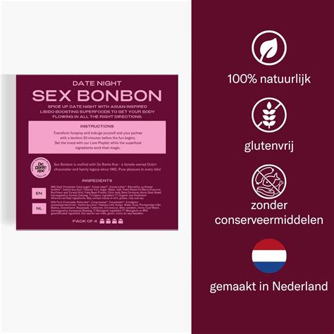 Seks Bonbon Libido Verhogende Sex Chocolade Voor Date Night The Oh