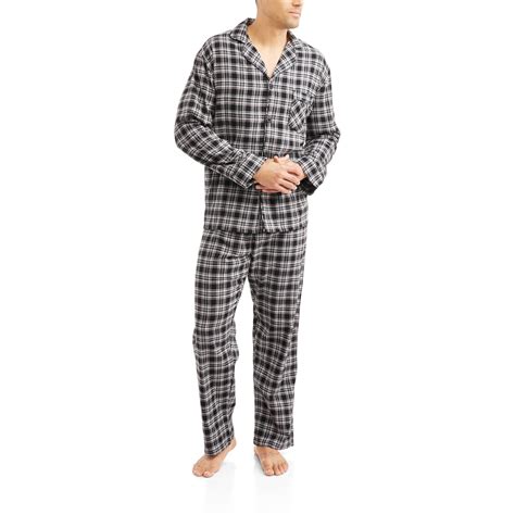 Big Mens Flannel Pajama Set