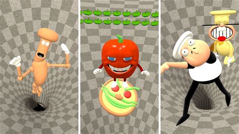 Spartan Kicking Pizza Tower Bosses Characters In Garrys Mod Youtube