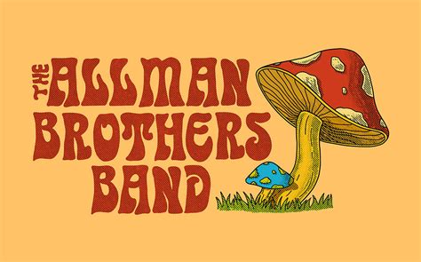 The Allman Brothers Band Mushroom Digital Art By Geraldo Bezerra