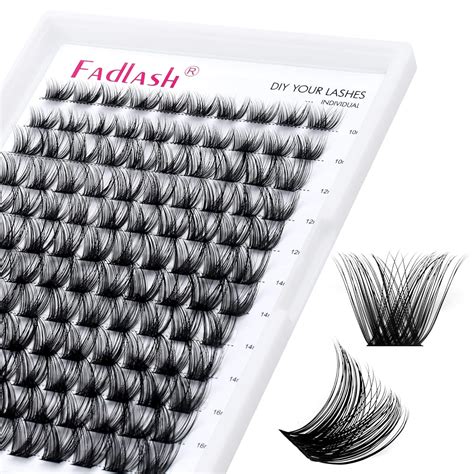 Lash Clusters 10 16mm 120pcs Individual Lashes Cluster Mixed Tray D Curl Lash