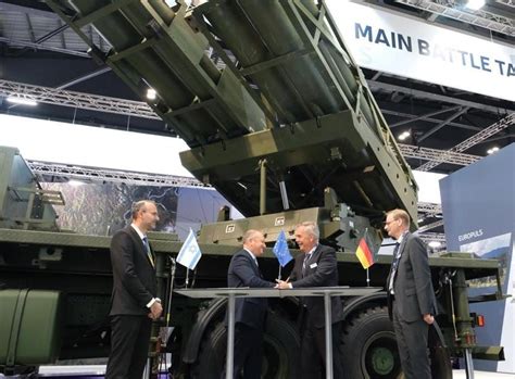 Knds Elbit Systems Sign Teaming Agreement For Future Rocket Artillery