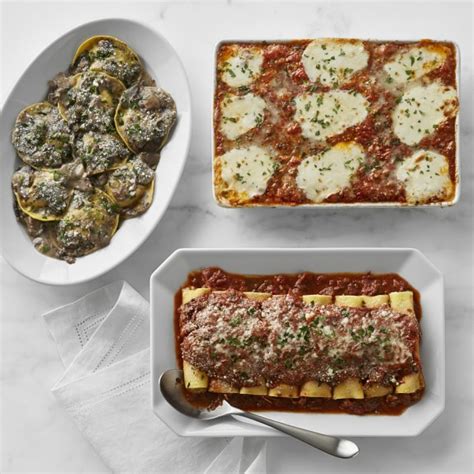 Three Days Of Italian Entrees Williams Sonoma